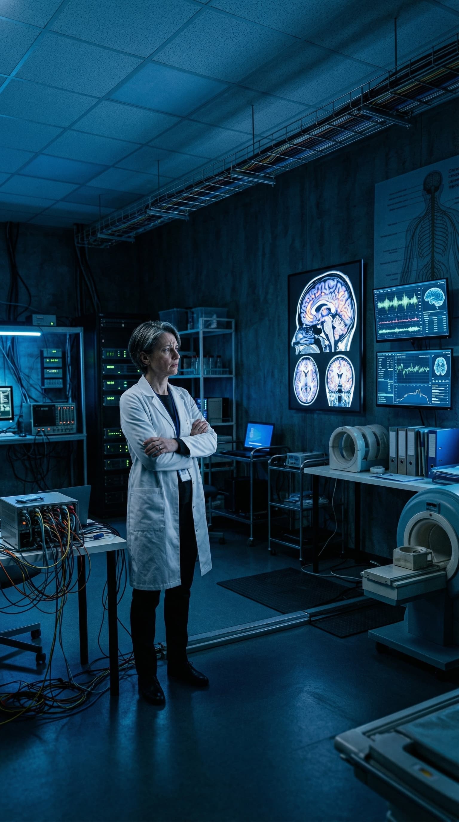 Túnel escuro com luz intensa ao fundo, representação visual da experiência de quase morte descrita por Pamela Reynolds